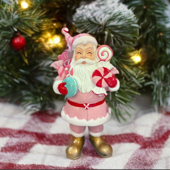 Santa with Sweets Figurine - Picture 1 of 1